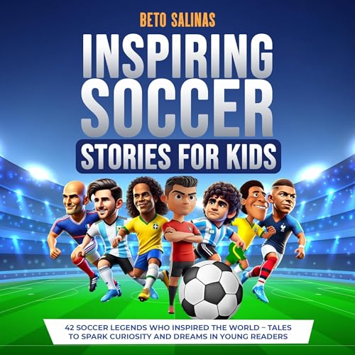 Page de couverture de Inspiring Soccer Stories for Kids