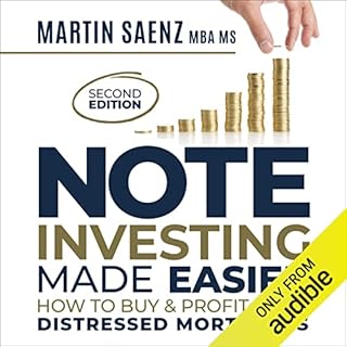 Note Investing Made Easier Audiobook By Martin Saenz cover art