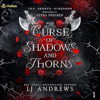 Curse of Shadows and Thorns Audiolibro Por LJ Andrews arte de portada