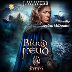 Blood Feud Audiolibro Por J.W. Webb arte de portada