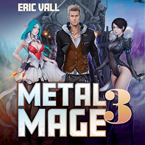 Metal Mage 3 Audiolivro Por Eric Vall capa