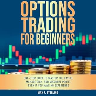 Options Trading for Beginners Audiolibro Por Max F. Sterling arte de portada