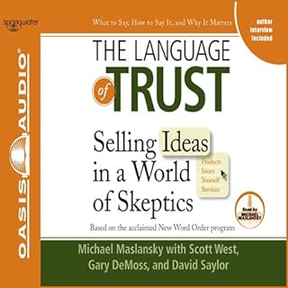 The Language of Trust Audiobook By Michael Maslansky cover art