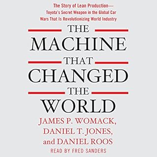 The Machine That Changed the World Audiolibro Por James P. Womack, Daniel T. Jones, Daniel Roos arte de portada