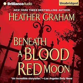 Beneath a Blood Red Moon Audiolibro Por Heather Graham arte de portada