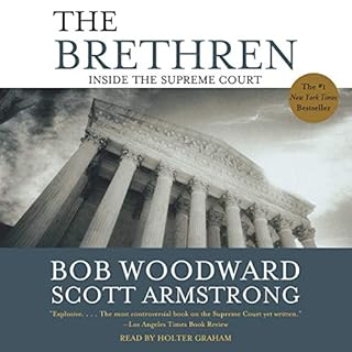 The Brethren Audiobook By Bob Woodward, Scott Armstrong cover art