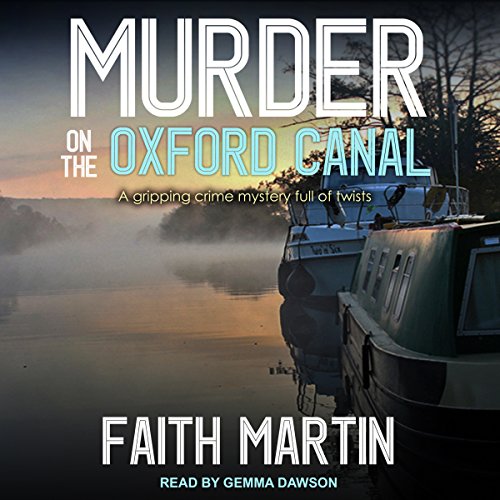 Diseño de la portada del título Murder on the Oxford Canal