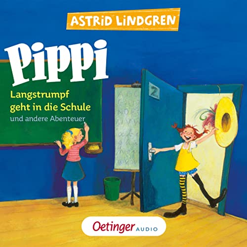 Pippi Langstrumpf geht in die Schule und andere Abenteuer cover art