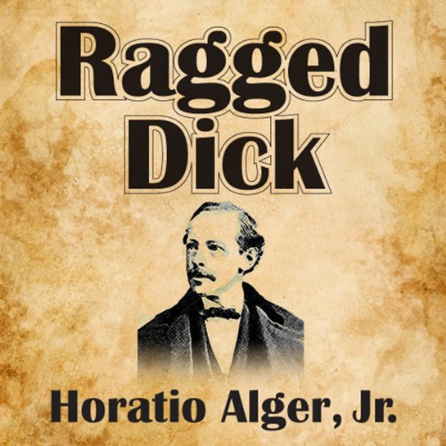 Diseño de la portada del título Ragged Dick