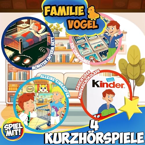 4 Kurzhörspiele Titelbild