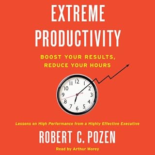 Extreme Productivity Audiobook By Robert C. Pozen cover art