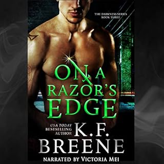 On a Razor's Edge Audiolibro Por K.F. Breene arte de portada