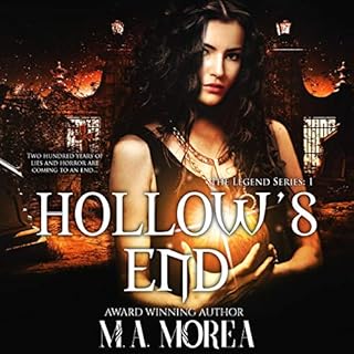 Hollow's End Audiolibro Por M. A. Morea arte de portada