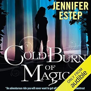 Cold Burn of Magic Audiolibro Por Jennifer Estep arte de portada