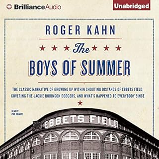 The Boys of Summer Audiolibro Por Roger Kahn arte de portada