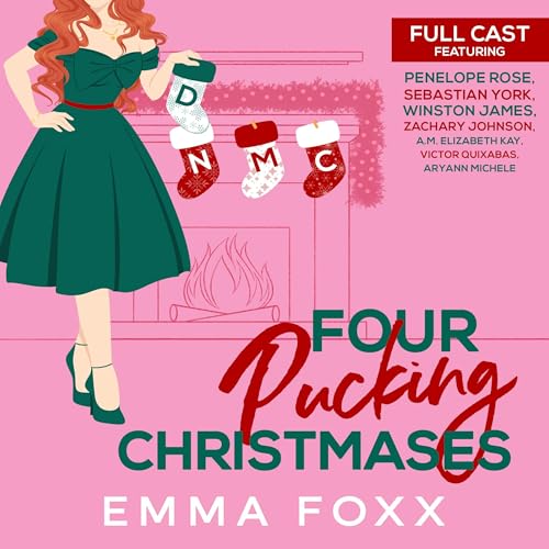 Four Pucking Christmases Audiolibro Por Emma Foxx arte de portada