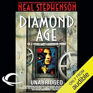 The Diamond Age Audiolibro Por Neal Stephenson arte de portada