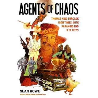 Agents of Chaos Audiolibro Por Sean Howe arte de portada