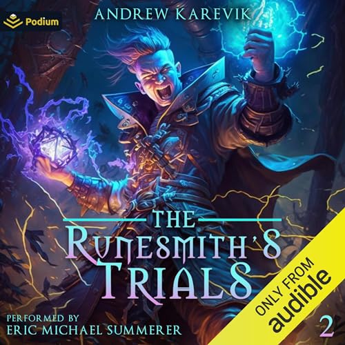 The Runesmith's Trials 2 Audiolibro Por Andrew Karevik arte de portada