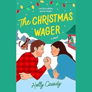 The Christmas Wager Audiolibro Por Holly Cassidy arte de portada