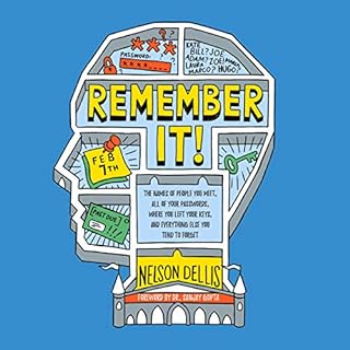 Remember It! Audiobook By Nelson Dellis, Sanjay Gupta MD - foreword cover art