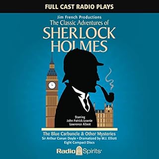 The Classic Adventures of Sherlock Holmes: Blue Carbuncle & Other Mysteries Audiolibro Por Original Radio Broadcast arte 