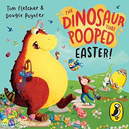 The Dinosaur That Pooped Easter! Audiolibro Por Dougie Poynter, Tom Fletcher arte de portada