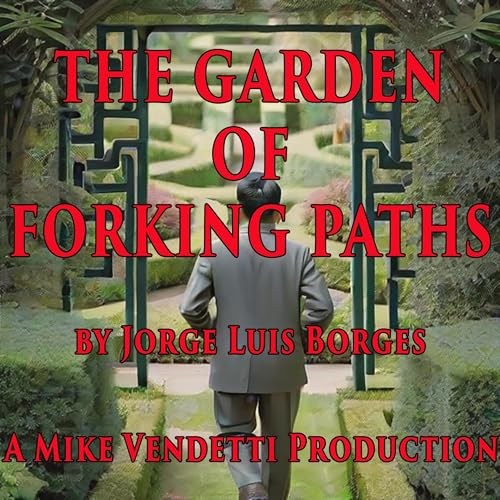 Diseño de la portada del título The Garden of Forking Paths