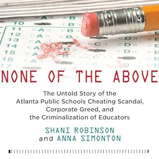 None of the Above Audiobook By Shani Robinson, Anna Simonton cover art