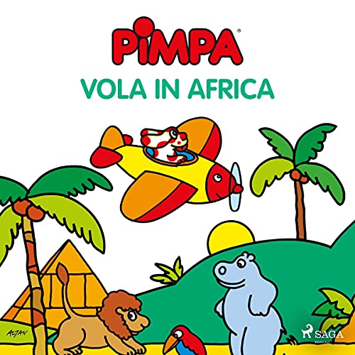 Page de couverture de Pimpa vola in Africa