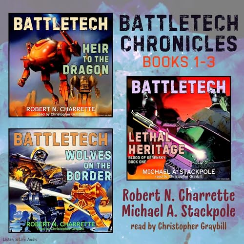 Couverture de Battletech Chronicles Books 1-3