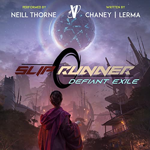 Defiant Exile Audiolibro Por J.N. Chaney, M.F. Lerma arte de portada