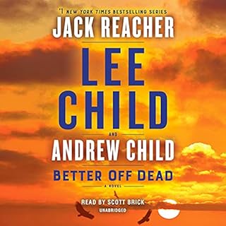 Better Off Dead Audiolibro Por Lee Child, Andrew Child arte de portada