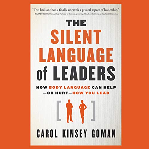 Diseño de la portada del título The Silent Language of Leaders