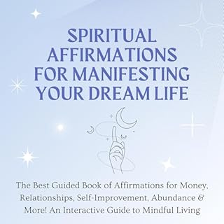 Spiritual Affirmations for Manifesting Your Dream Life Audiobook By Nicolette Candari cover art