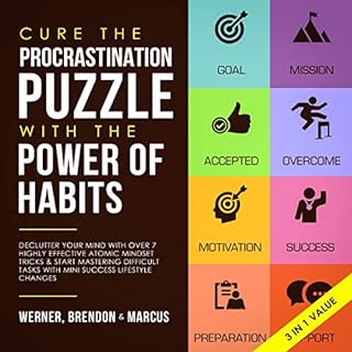 Cure the Procrastination Puzzle with the Power of Habits Audiobook By Werner Brendon Marcus cover art