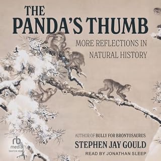 The Panda's Thumb Audiolibro Por Stephen Jay Gould arte de portada