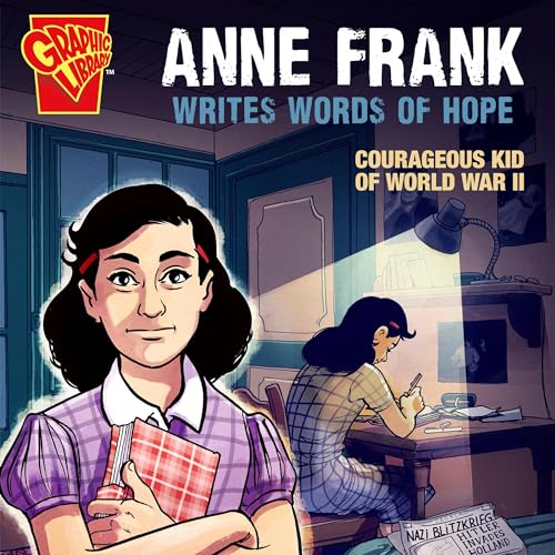 Anne Frank Writes Words of Hope cover art