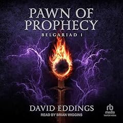 Pawn of Prophecy Audiolibro Por David Eddings arte de portada