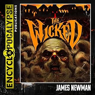 The Wicked Audiolibro Por James Newman arte de portada