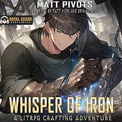 Whisper of Iron Audiolibro Por Matt Pivots arte de portada