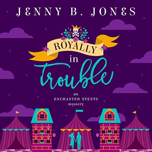 Diseño de la portada del título Royally in Trouble