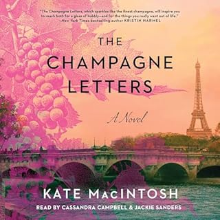 The Champagne Letters Audiolibro Por Kate MacIntosh arte de portada