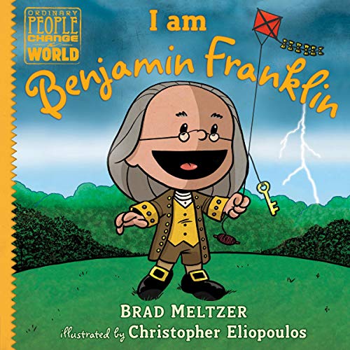 I Am Benjamin Franklin Audiolibro Por Brad Meltzer arte de portada