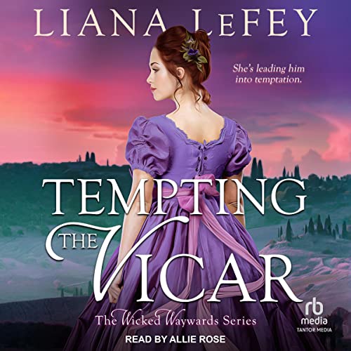 Tempting the Vicar Audiolibro Por Liana LeFey arte de portada