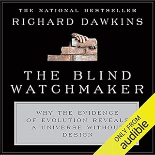 The Blind Watchmaker Audiolibro Por Richard Dawkins arte de portada