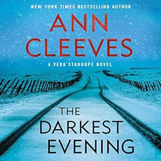 The Darkest Evening: A Vera Stanhope Novel Audiolibro Por Ann Cleeves arte de portada