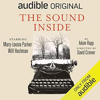 The Sound Inside Audiolibro Por Adam Rapp arte de portada