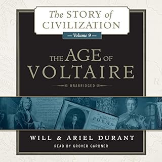 The Age of Voltaire Audiolibro Por Will Durant, Ariel Durant arte de portada