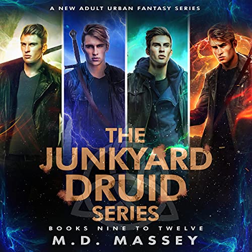 Junkyard Druid, Books 9-12 cover art